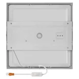EMOS LED felületi lámpatest NEXXO, négyzet, fehér, 28,5W, CCT