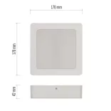 EMOS LED PANEL RUBIC NÉGYZET 18W 1800LM IP20 term.fehér ZM6442