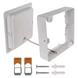 EMOS LED PANEL RUBIC NÉGYZET 18W 1800LM IP20 term.fehér ZM6442