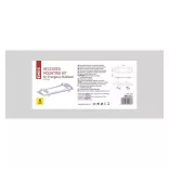 EMOS Süllyesztett szerelőkeret vészvilágító lámpatesthez ZN1111