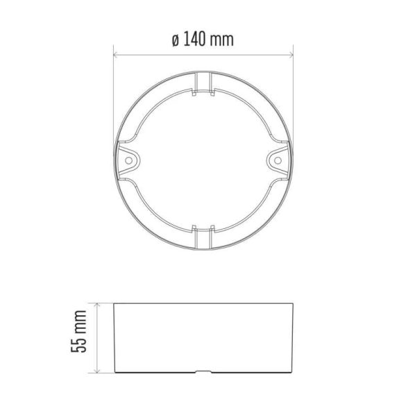 EMOS Fali szerelőkeret ZN1311
