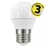 EMOS Classic LED izzó kisgömb E27 6W 470lm hideg fehér ZQ1122