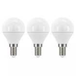 EMOS Classic LED izzó kisgömb E14 6W 470lm meleg fehér 3db ZQ1220.3