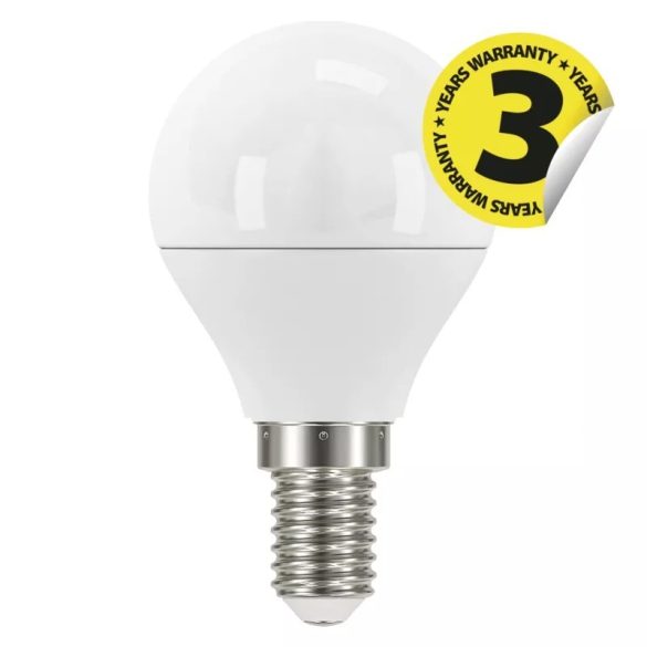 EMOS Classic LED izzó kisgömb E14 6W 470lm hideg fehér ZQ1222