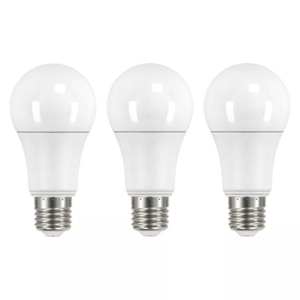 EMOS Classic LED izzó A60 E27 13.2W 1521lm természetes fehér 3db ZQ5161.3