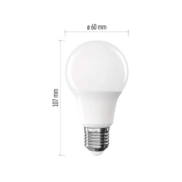 EMOS Classic LED izzóA60 / E27 / 7 W (60 W) / 806 lm / Hideg fehér ZQ5E44