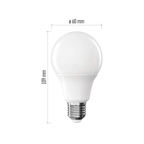 EMOS Classic LED izzó A60 / E27 / 9,5 W (75 W) / 1055 lm / meleg fehér ZQ5E51