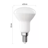 EMOS Classic LED izzó R50 / E14 / 4,2W / 470lm természetes fehér ZQ7E23