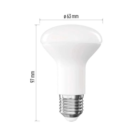 EMOS LED IZZÓ CLASSIC R63 7W E27 806LM  NW ZQ7E43