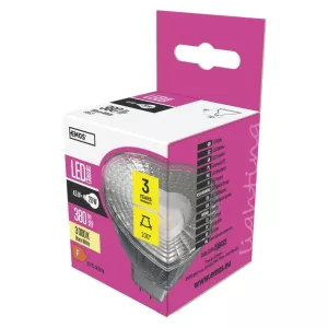 EMOS Classic LED izzó MR16 GU5.3 4.5W 380lm meleg fehér ZQ8433