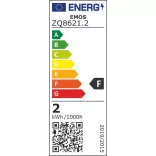 EMOS Classic LED izzó JC G4 1,9W 200lm természetes fehér / 2DB ZQ8621.2