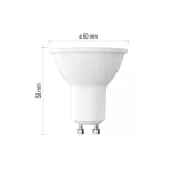 LED izzó Classic MR16 / GU10 / 3 W (32 W) / 345 lm / hideg fehér ZQ8E14