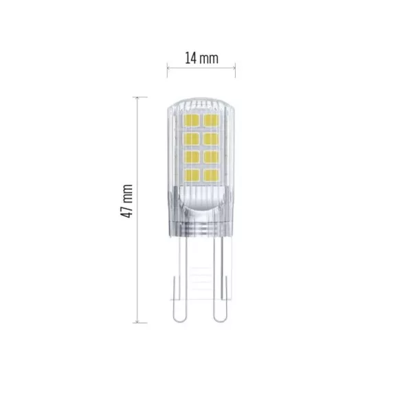 LED CLS IZZÓ JC 2,5W(32W) 350lm G9 NW