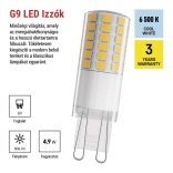 EMOS LED izzó Classic JC / G9 / 4,9 W (60 W) / 806 lm / Hideg fehér