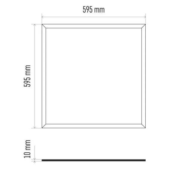 EMOS LED PANEL BEÉPÍTHETŐ 40 W NW IP20 UGR CRI>95 ZR1433