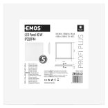 EMOS LED panel beépíthetö 40W 4000lm IP20/IP44 természetes fehér ZR1512