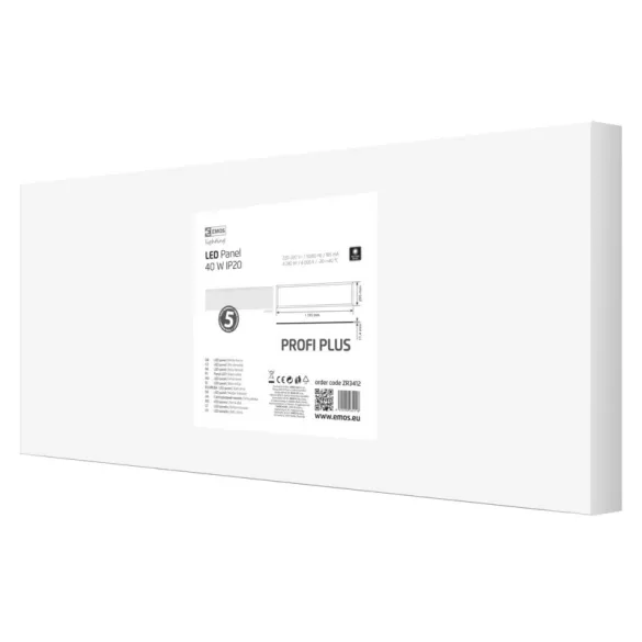 EMOS Profi Plus LED panel beépíthető 40W 4240lm IP20 term. fehér ZR3412