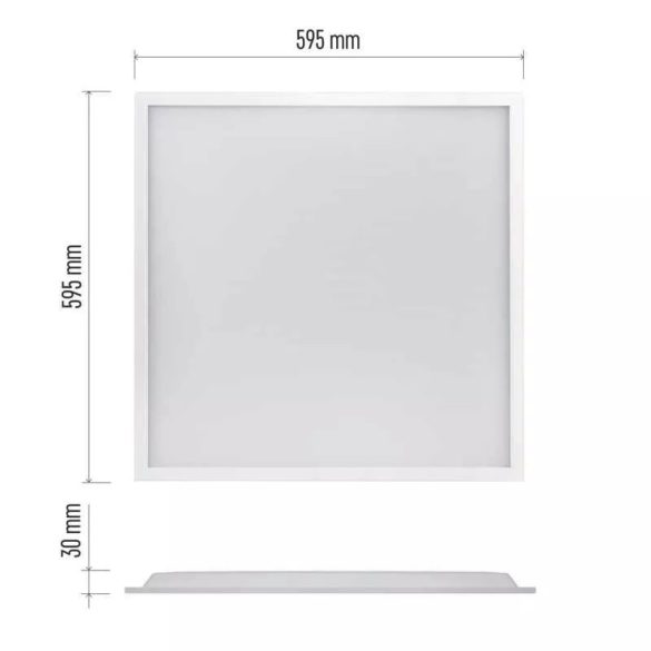 EMOS LED PANEL BEÉPÍTHETŐ 40W NW ZR7612M
