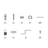 EMOS LED panel vezetékek 120×30cm  ZR9021