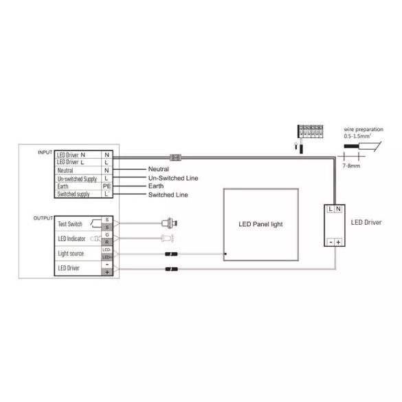 EMOS Vészhelyzeti átalakító készlet AT 6 W/1 óra ZR9310