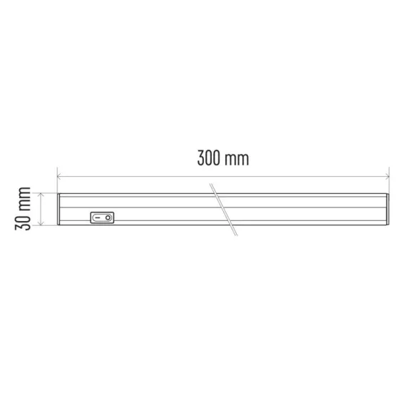 EMOS LED Fénycső T5 5W 300 500lm természetes fehér  ZS2110