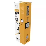 EMOS LED REFLEKTOR HOBBY SLIM 2X 20W + HÁROMLÁBÚ ÁLLVÁNY ZS2221.2