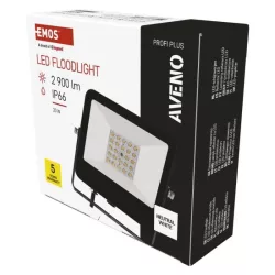 EMOS AVENO LED REFLEKTOR 20W 2900LM IP66 NW, ZS2413