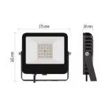 EMOS AVENO LED REFLEKTOR 20W 2900LM IP66 NW, ZS2413