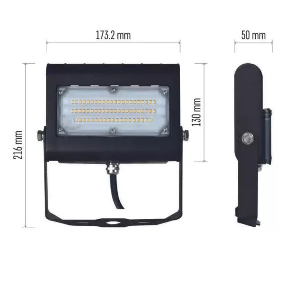 EMOS PROFI PLUS LED reflektor 30W 3500lm természetes fehér ZS2422