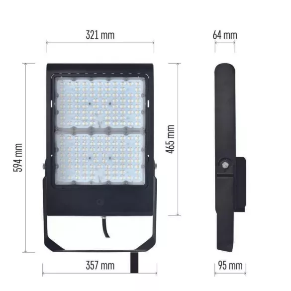 EMOS PROFI PLUS LED reflektor 300W 40000lm természetes fehér ZS2472