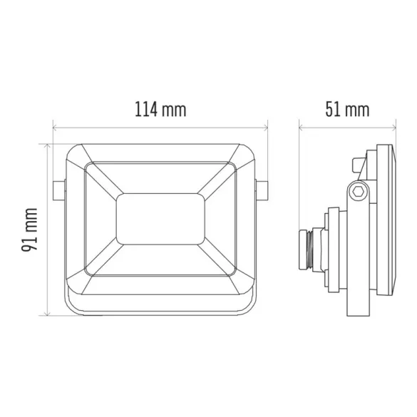 EMOS LED REFLEKTOR ILIO 10W NW ZS2510