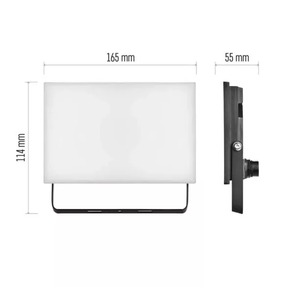 EMOS LED-es reflektor TAMBO, 30 W, 3000 lm, IP65, fekete