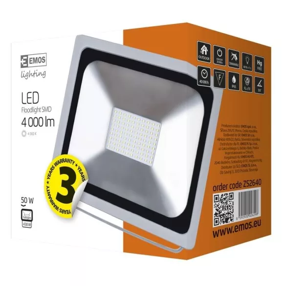 EMOS LED REFLEKTOR 50W PROFI NW