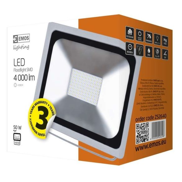 EMOS LED REFLEKTOR 50W PROFI NW