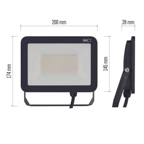 EMOS Profi LED reflektor 50W 5500lm IP65 természetes fehér ZS2642