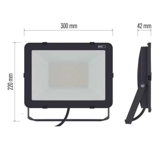 EMOS Profi LED reflektor 100W 11000lm IP65 természetes fehér ZS2652