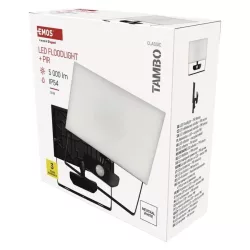 LED REFLEKTOR TAMBO 50W 5000 LM PIR(mozgásérzégelő), ZS2942