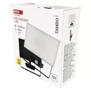 LED REFLEKTOR TAMBO 50W 5000 LM PIR(mozgásérzégelő), ZS2942