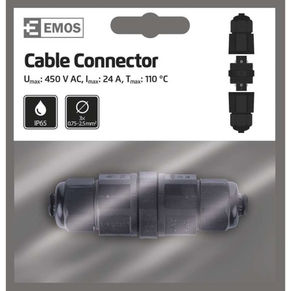EMOS KÁBELCSATLAKOZÓ IP65 ZS9010