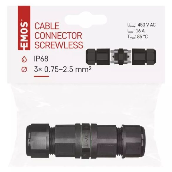 EMOS Kábelcsatlakozó IP68 ZS9020