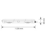 EMOS LED PORÁLLÓ LÁMPA PROFI+ 36W CW IP65 ZT1130