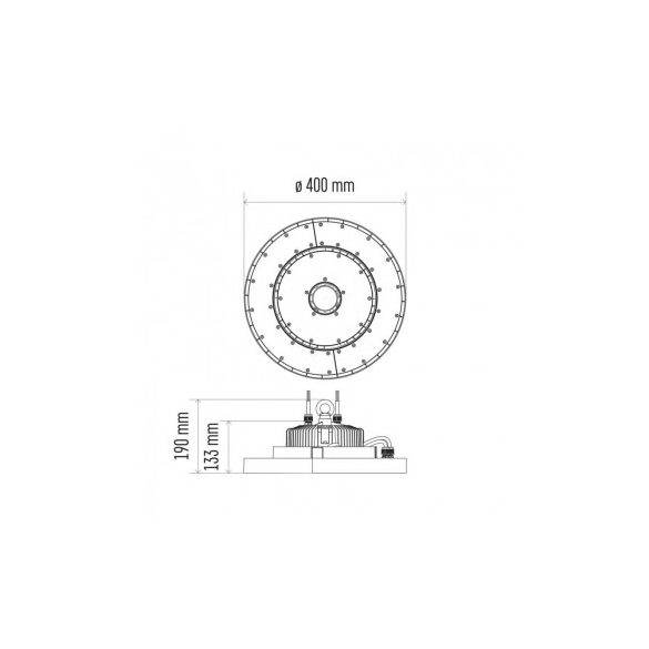 EMOS LED IPARI CSARNOK VILÁGÍTÁS 200W, 120 ° ZU1120.12