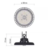 EMOS LED HIGHBAY ipari mennyezeti lámpa PROFI PLUS 150W IP65 120° ZU215.12
