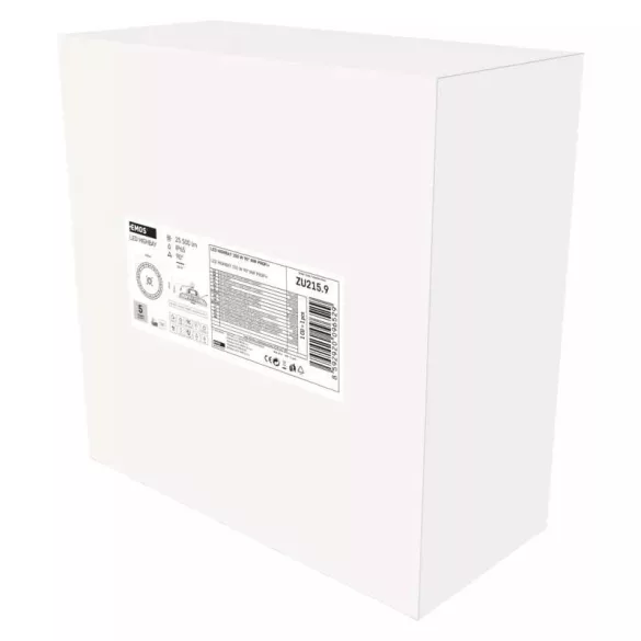 EMOS LED HIGHBAY ipari mennyezeti lámpa PROFI PLUS 150W IP65 90° ZU215.9