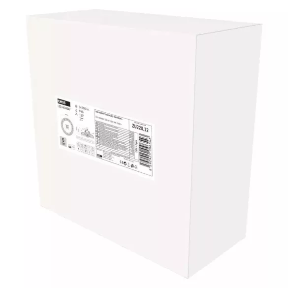 EMOS LED HIGHBAY ipari mennyezeti lámpa PROFI PLUS 200W IP65 120° ZU220.12