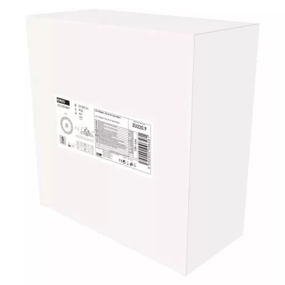 EMOS LED HIGHBAY ipari mennyezeti lámpa PROFI PLUS 200W IP65 90° ZU220.9