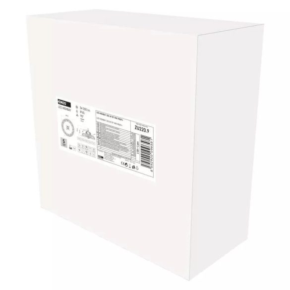 EMOS LED HIGHBAY ipari mennyezeti lámpa PROFI PLUS 200W IP65 90° ZU220.9