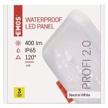 EMOS Exclusive LED panel beépíthető 6W 400lm IP65 term. fehér ZV2112