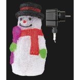 KARÁCSONYI DEKORÁCIÓ HÓEMBER 30 LED IP44 DL ZY1409