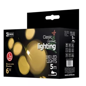 KARÁCSONYI FÉNYFÜZÉR 180 LED 2×2 M WW ZY1447T